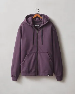 Relaxed Classic Full Zip - Grapeseed